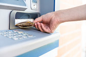 Withdraw cash from an ATM
