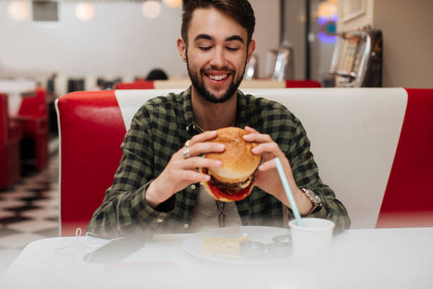 istock He is in love with this burger 1221491636