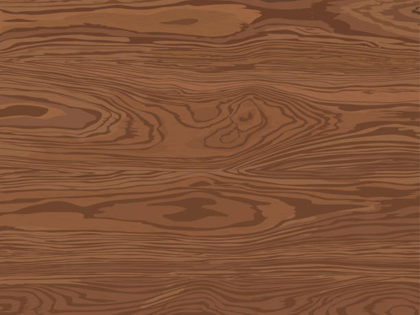 ilustraciones, imágenes clip art, dibujos animados e iconos de stock de textura de madera. fondo de madera marrón natural - veta de madera