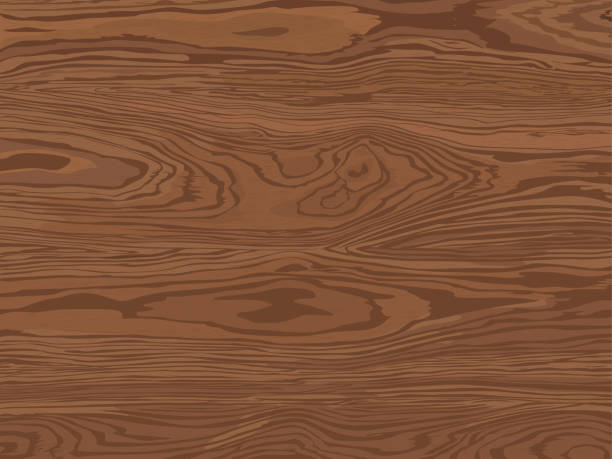 illustrations, cliparts, dessins animés et icônes de texture en bois. fond en bois brun naturel - veine du bois