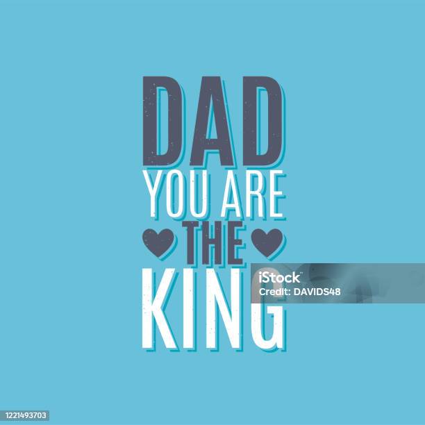 Dad Text Background Poster For Dad With Text Stock Illustration - Download Image Now ...