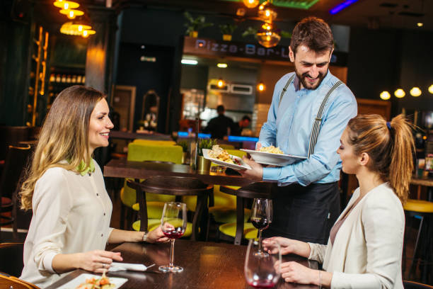istock Serving lunch to a female guest 1221493744