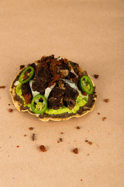 istock rib eye chicharron toast 1221499661