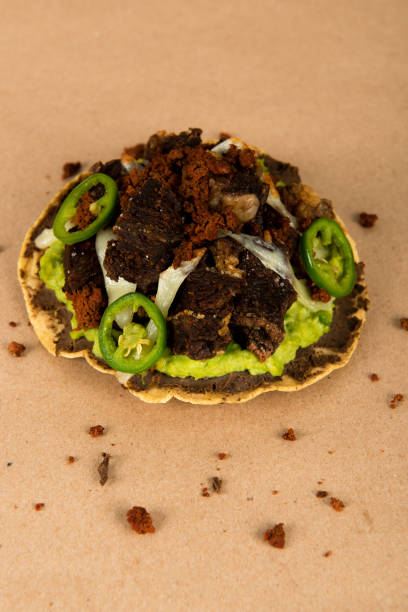istock rib eye chicharron toast 1221499670