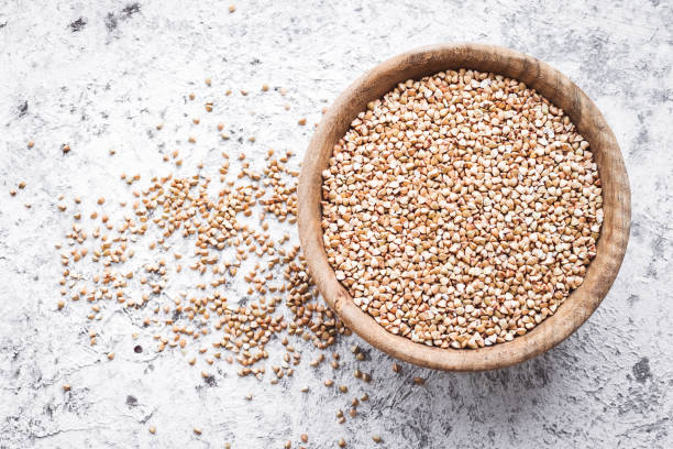 istock Organic green buckwheat 1221500483