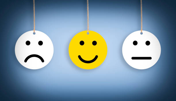 istock Smile Face Drawing on Cardboard Background 1221508859