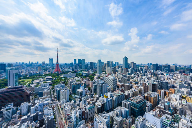 istock Tokyo city skyline , Japan. 1221513044