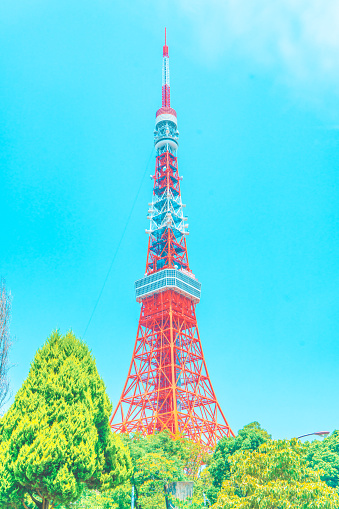 Asia, Japan, Minato Ward, Tokyo - Japan, Tokyo Tower