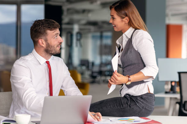 istock Young Business people working together on computer 1221526379