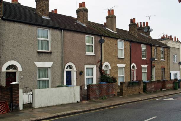 istock Working class neighborhood in London. 1221536121