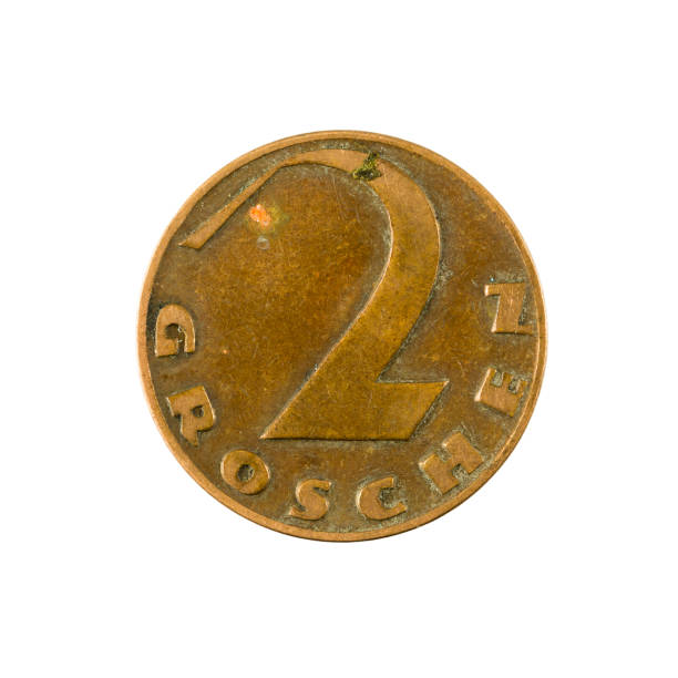 istock 2 austrian groschen coin (1926) obverse isolated on white background 1221539108