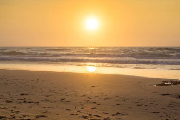 istock Beautiful sunset over the ocean 1221540172