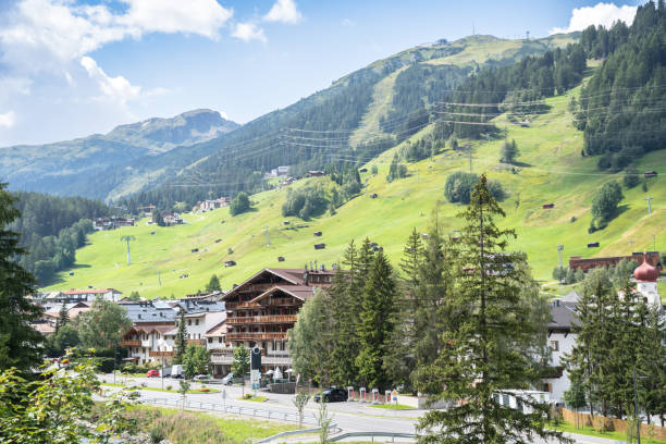 istock Saint Anton am Arlberg in Austria 1221541014
