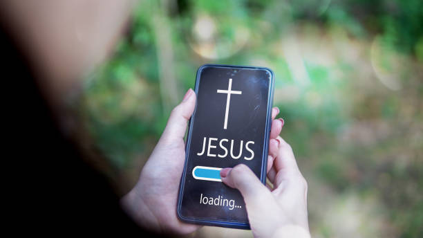 istock Woman using and sending message on smartphoneat outdoor ,touching smartphone screen 1221548539