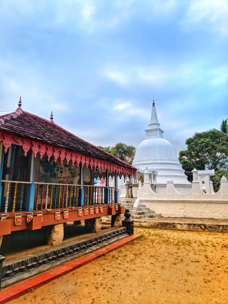 istock Ancient Temple in Tropical Country 1221552119