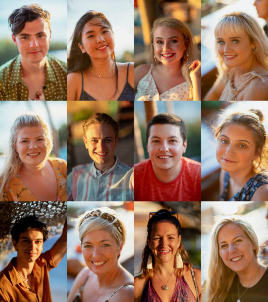 istock Multi Ethnic Collage of Friends in the Sun 1221555190