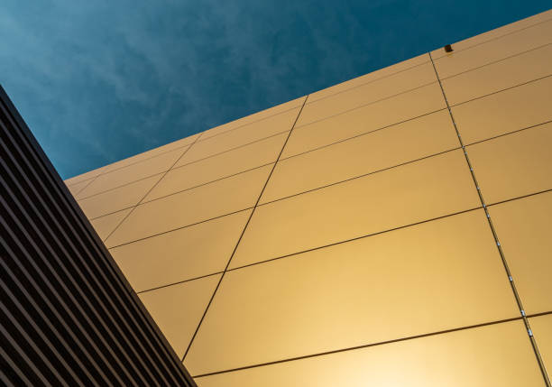 istock Low Angle View Of Modern Building Against Sky 1221555807