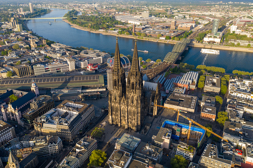 Cologne, Germany, during Spring