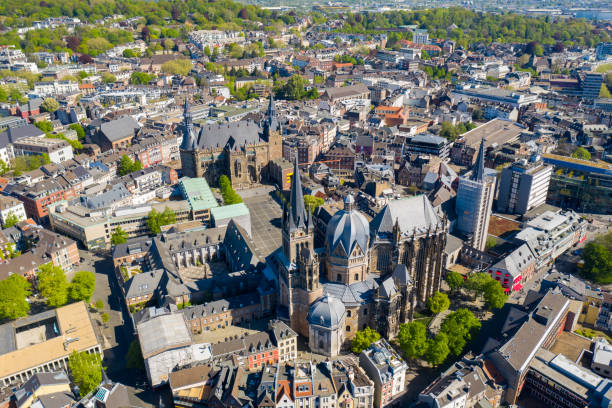 Aachen Aachen, Germany during spring aachen photos stock pictures, royalty-free photos & images