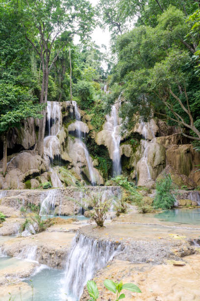 istock Kuang Si Waterfalls, Luang Phrabang, Laos. 1221566760