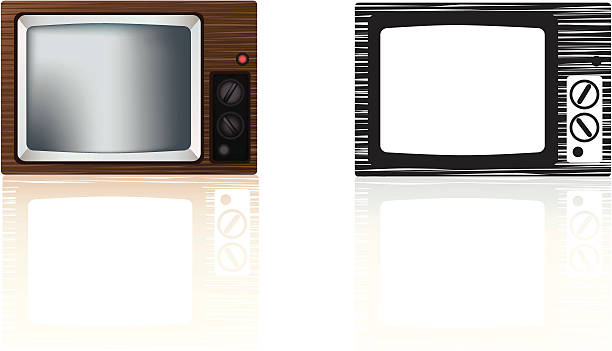 istock old style 1970s or 1980's wooden portable tv 122156802