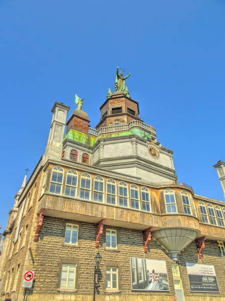 istock Montreal historical landmarks, Quebec, Canada 1221569123