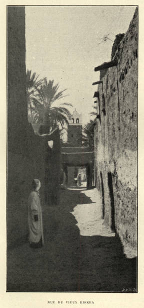 istock Street in Biskra, Algeria, 19th Century 1221569724