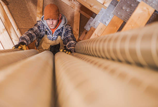 istock Residential Air Ventilation Pipelines Preparation 1221569925