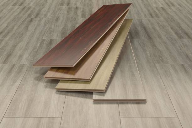 istock 3d laminate wood floor tiles on white background 1221574711