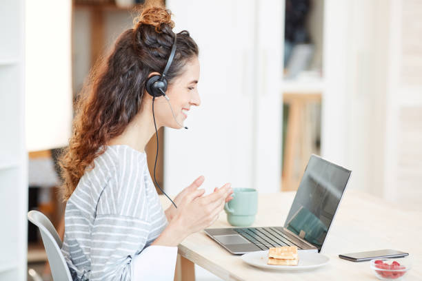 istock Young Woman Working At Home 1221577765