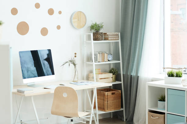 istock Young Freelancer's Room 1221577775