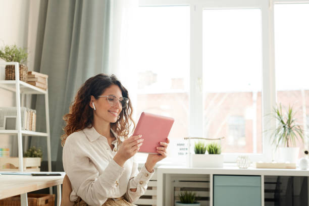 istock Woman Having Online Meeting 1221577784