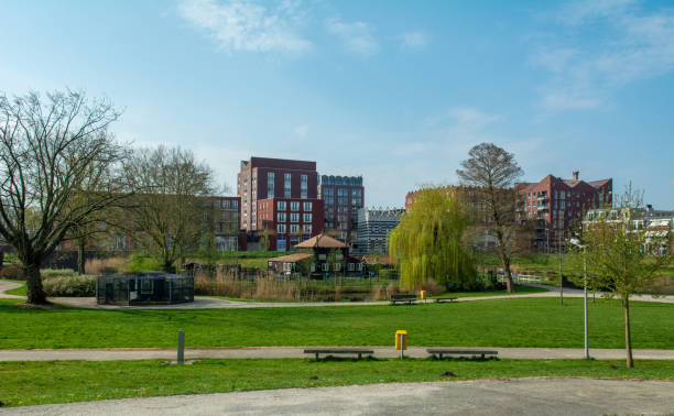 istock Empty Waddinxveen park and petting zoo in lockdown 1221582950