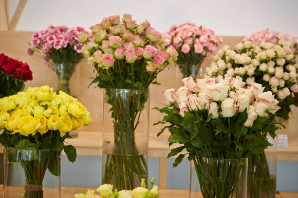 istock Flowers in vase 1221584169