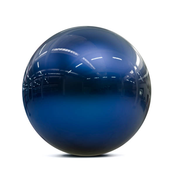 istock 3d sphere with glossy red car paint material 1221585095