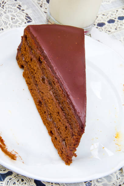 istock classic sachertorte with cocoa and apricot jam 1221586972