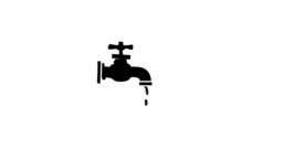 2d Animation Of Faucet Water Dripping Stock Video - Download Video Clip Now  - Cartoon, Sewage, 2D Animation - iStock