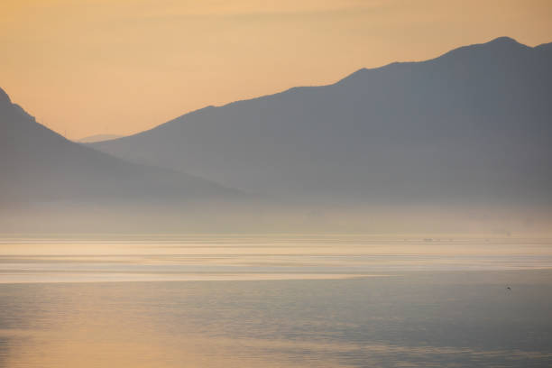 istock Sunset over Adriatic sea in Dalmatia, Croatia 1221601491
