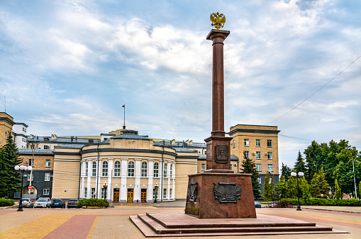Stela Oryol, a City of Military Glory in Orel, Russia