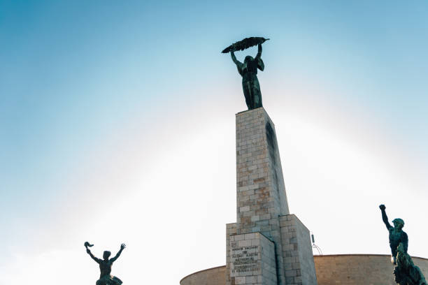 istock Gellert hill Liberty Statue in Budapest, Hungary 1221605429