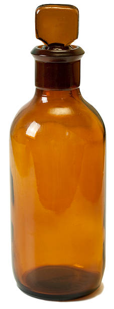 istock Brown Glass Medicine Bottle 122160968