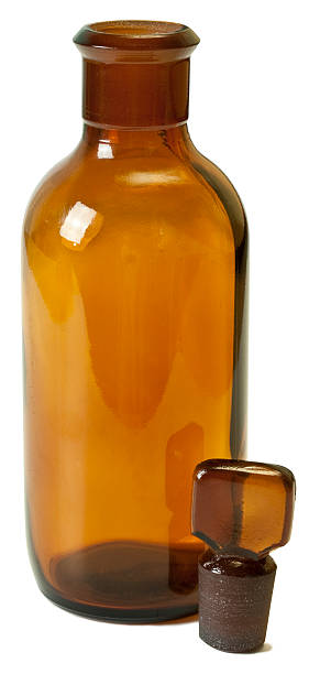 istock Brown Glass Medicine Bottle 122160969