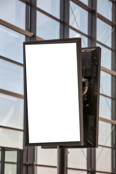 istock Flight display monitor in airport 1221609877