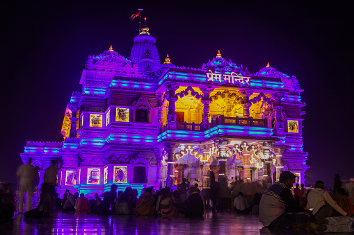 Prem Mandir Is A Hindu Temple In Vrindavan Mathura India It Is Maintained By Jagadguru Kripalu Parishat Stock Photo - Download Image Now - iStock Prem Mandir Is A Hindu Temple In Vrindavan Mathura India It Is Maintained By Jagadguru Kripalu Parishat Stock Photo - Download Image Now - iStock