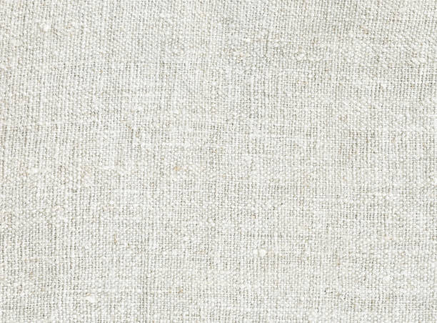 fundo de textura de tecido de algodão branco - embroidery canvas beige close up - fotografias e filmes do acervo