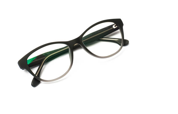 istock Black Eye Glasses Isolated on White 1221613788