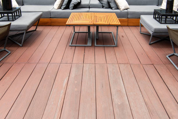 istock Wooden terrace outdoor 1221617712