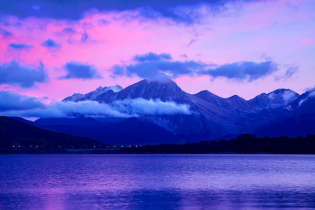 istock campotosto lake view on sunset 1221617781