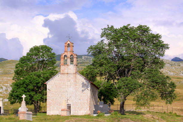 istock Old church in Durmitor Natural Park, Montenegro 1221618298