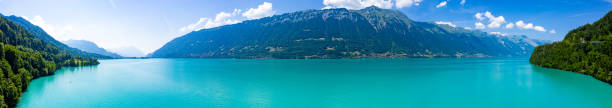 istock Panoramic view over Lake Walensee in Switzerland 1221619563